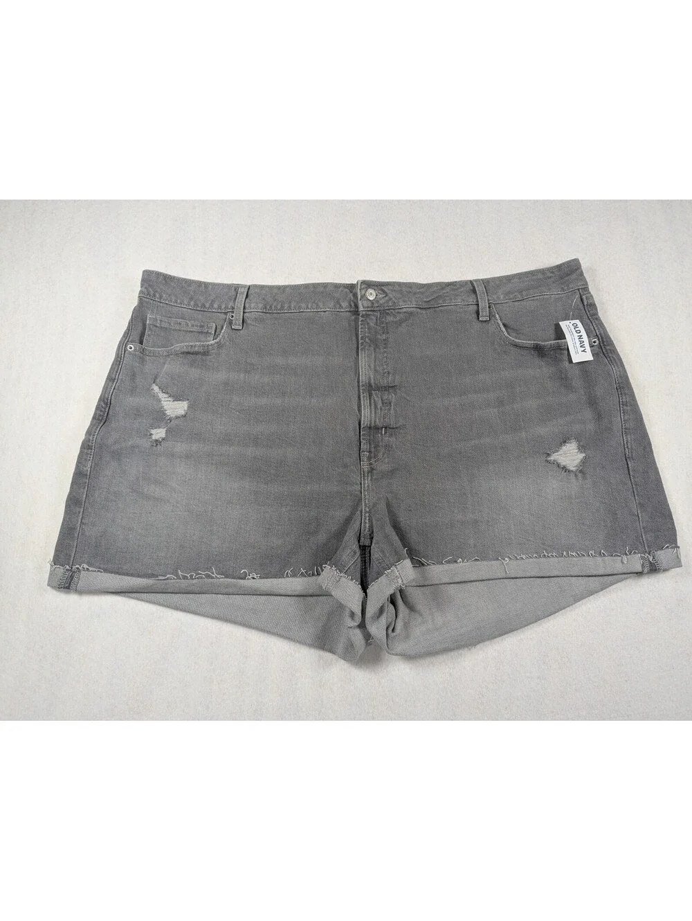 Old Navy - Women’s - O.G. Straight - High Rise - Gray - Size: 28
